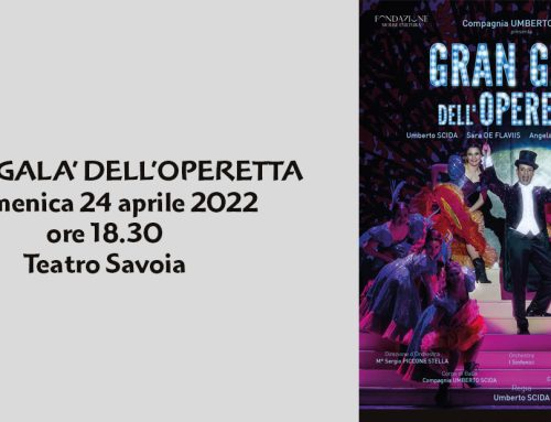 “Gran Galà dell’operetta” al Teatro Savoia il 24 aprile alle ore 18.30