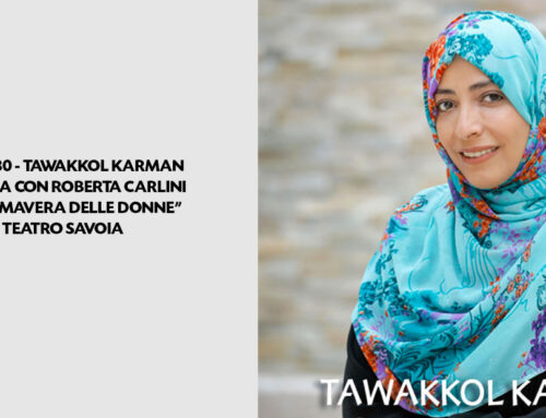 A Poietika il Premio Nobel per la Pace Tawakkol Karman